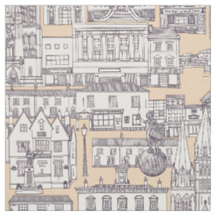 Truro Toile Maulbeer Sand Stoff