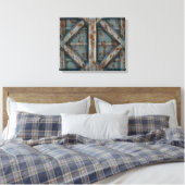 Truss 1 Wrapped Canvas Leinwanddruck (Insitu (Schlafzimmer))