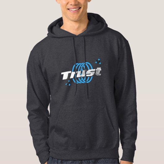 Trust – Believe in the Journey Hoodie (Vorderseite)