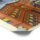 Trust Bldg and Traveller Tower View Poster (Ecke)