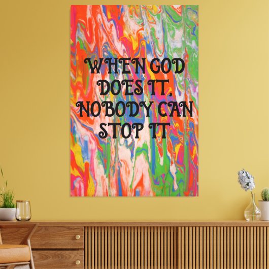 Trust Canvas Print Leinwanddruck (Insitu (Wohnzimmer))