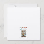 Trust - flache Rahmenkarte Einladung (Rückseite)