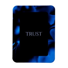 "Trust" Flexibles Foto Magnet