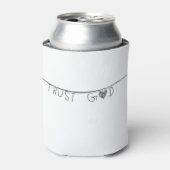 Trust God Dosenkühler (Kanne Vorderseite)