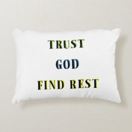 TRUST GOD FINDET ERHOLUNG DEKOKISSEN