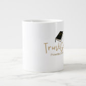 Trust God Jumbo Tasse (Vorderseite)