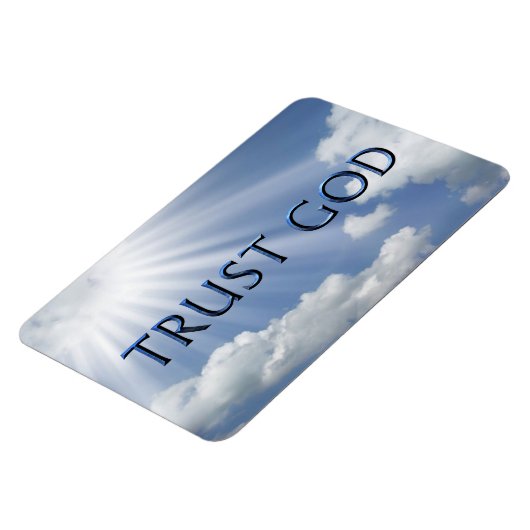 TRUST GOD MAGNET (Linke Seite)