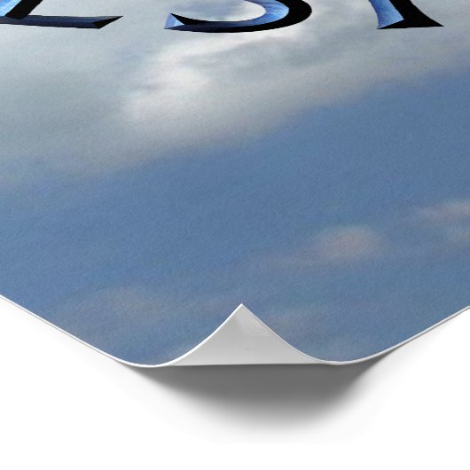 TRUST GOD POSTER (Ecke)