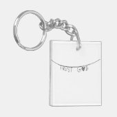 Trust God Schlüsselanhänger (Vorderseite links)