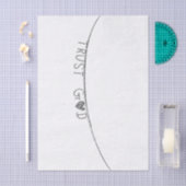 Trust God Seidenpapier (Handwerk)