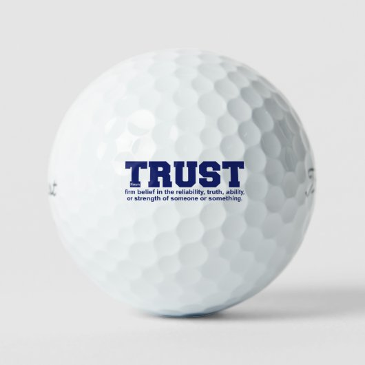 Trust Golf Ball (Vorderseite)