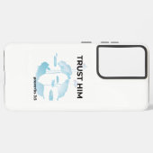 Trust Him Proverbs 3:5 Bible Verse  Samsung  Galaxy Hülle (Linke Seite)