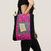 Trust in God's Timing pink glitter zebra y2k Tasche (Von Nahem)