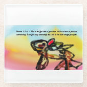 Trust in  jesus  glasuntersetzer (Vorderseite)