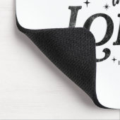 Trust In The Lord Christian Faith Jesus Bible Vers Mousepad (Ecke)