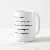 Trust in the lord Mug Kaffeetasse (VorderseiteRechts)