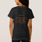 Trust in the Lord With All Your Heart Kids  T-Shirt (Rückseite)