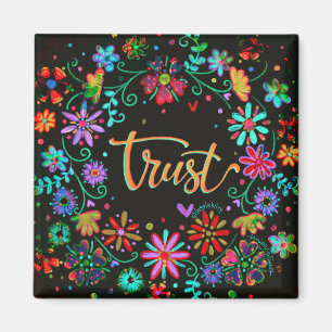 "Trust" Inspirivity ONE WORD Magnet