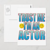 Trust Me Actor Life B Postkarte (Vorne/Hinten)