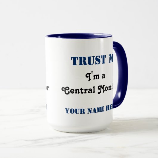 Trust Me - Central Monitor Tasse (VorderseiteRechts)