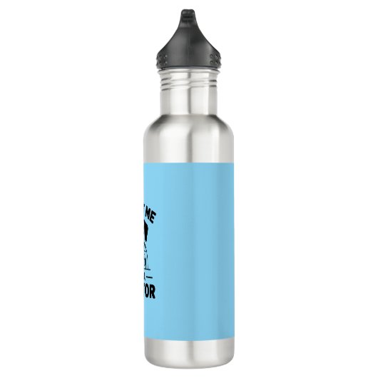 Trust Me I’m a Dogtor Edelstahlflasche (Rechts)