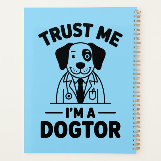 Trust Me I’m a Dogtor Planer (Rückseite)