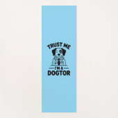 Trust Me I’m a Dogtor Yogamatte (Vorderseite)