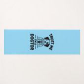Trust Me I’m a Dogtor Yogamatte (Vorderseite (Horizontal))