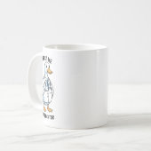 Trust Me I’m a Ducktor Funny Doctor Day Kaffeetasse (Vorderseite Links)