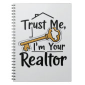 Trust Me, I’m Your Realtor – Real Estate Agent Notizblock (Vorderseite)