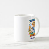 Trust Me I'm A Dogtor | Funny Veterinarian  Kaffeetasse (VorderseiteRechts)