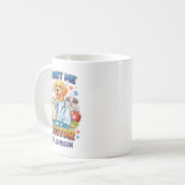 Trust Me I'm A Dogtor | Funny Veterinarian Kaffeetasse (Vorderseite Links)