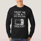 Trust Me I'm A Game Developer I Know Stuff T-Shirt (Vorderseite)