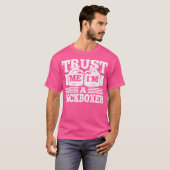 Trust Me Im A Kickboxer Funny Kickboxing T-Shirt (Vorne ganz)