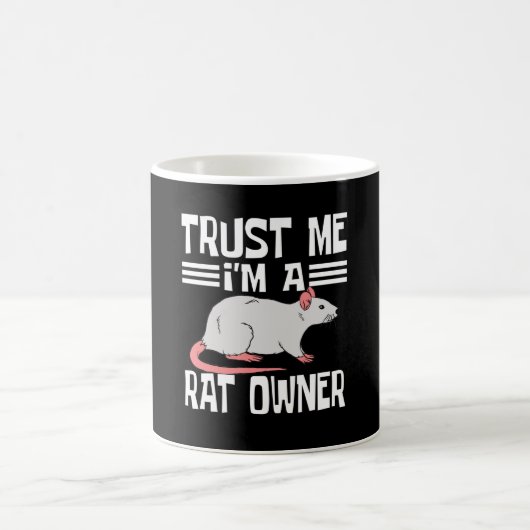Trust Me I'm A Rat Owner Kaffeetasse (Mittel)