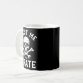 Trust Me I'm A Rate - Funny Skull Crossbones Boote Kaffeetasse (Vorderseite Links)