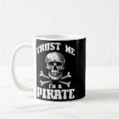 Trust Me Im A Rate Skull Crossbones Funny Men Wome Kaffeetasse (Links)