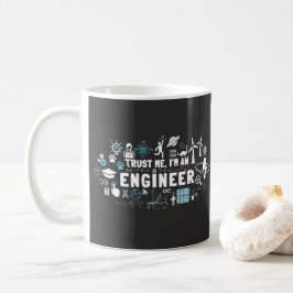 TRUST ME, I'M AN ENGINEER feat Maxwell Gleichungen Kaffeetasse