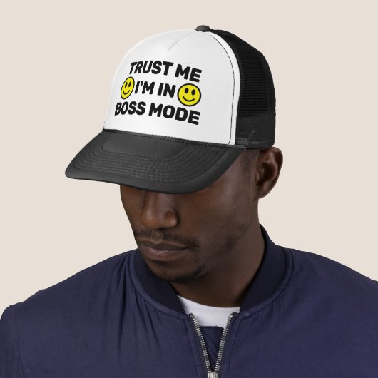 Trust Me - I'm In Boss Mode™ Trucker Hat Truckerkappe (Beispiel)