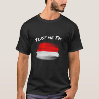 Trust Me I'm indonesian - Vintage indonesische Fla T-Shirt