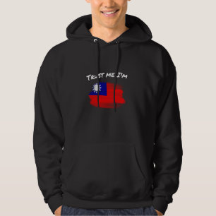Trust Me I'm Taiwanese - Vintager Flaggenpreis Tai Hoodie