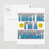 Trust Me Pharmaceutical Life B Postkarte (Vorne/Hinten)