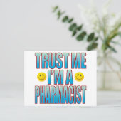 Trust Me Pharmaceutical Life Postkarte (Stehend Vorderseite)