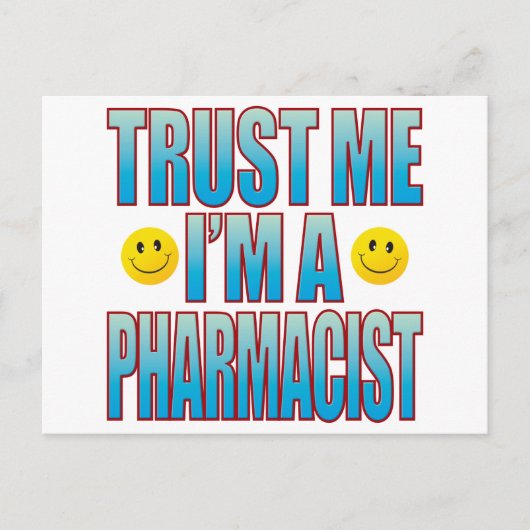 Trust Me Pharmaceutical Life Postkarte (Vorderseite)