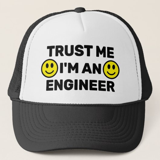Trust Me Trucker Hat (Customize It!) Truckerkappe (Vorderseite)