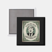 "Trust Niemand" - Trump Banknote Parody Magnet (Vorderseite/Rückseite)