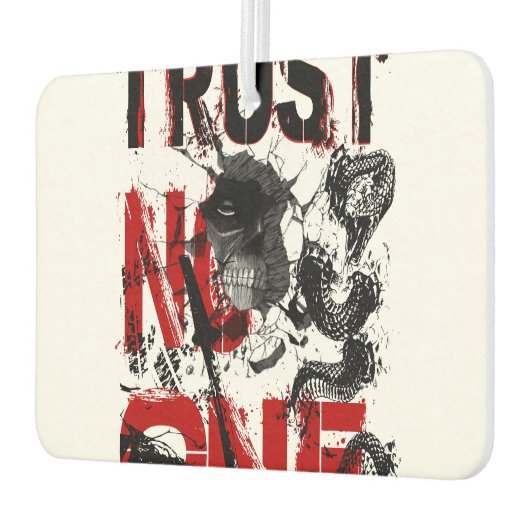 Trust No One Autolufterfrischer (Links)