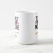 Trust No One Especially Me Funny April  Kaffeetasse (Mittel)