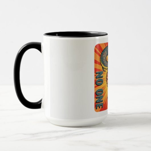 "Trust No one - Retro Snake Handshake Art | Tasse (Links)