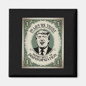 “trust Nobody” - Trump Nknote Parody 2 Magnet (Vorne)